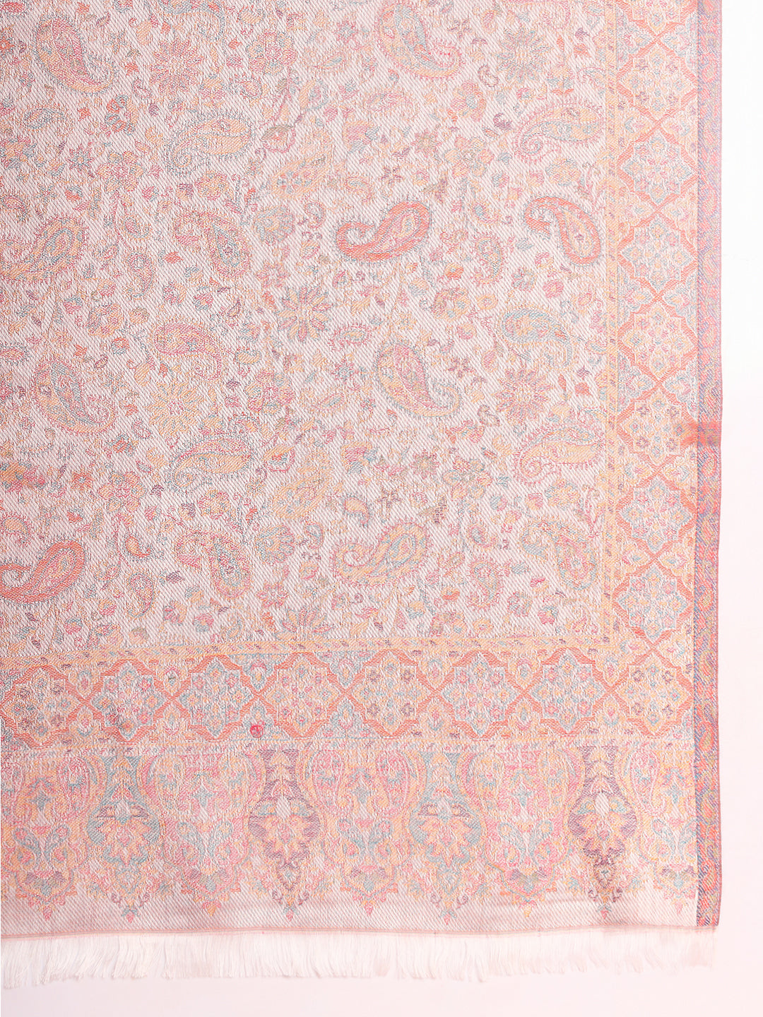 Pashmoda Men Mehrang Kaani Stole (Size : 71X203 CM)