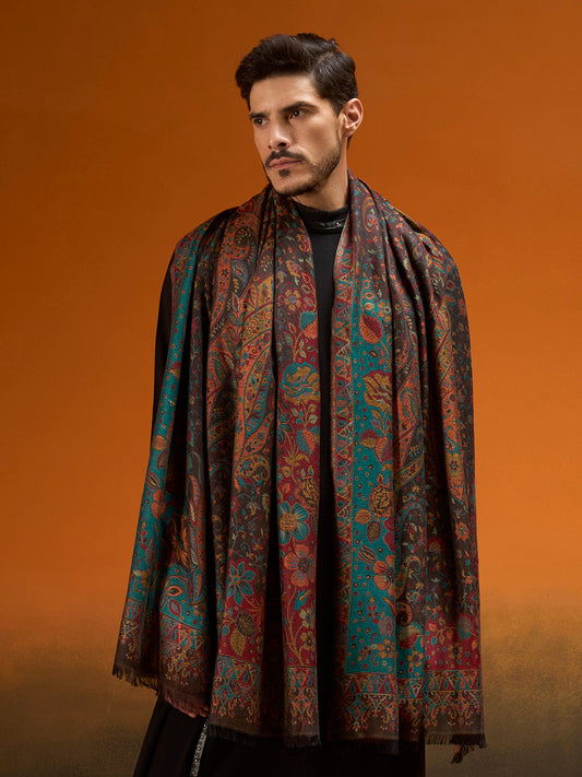 Men Grand Paisley Kaani Shawl
