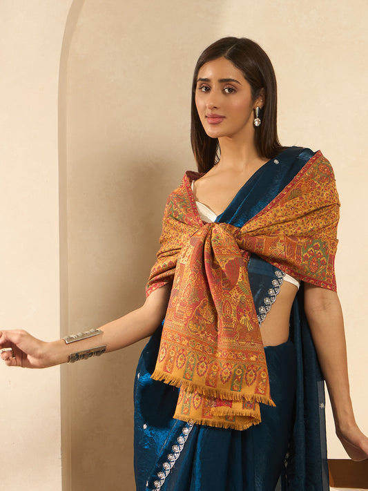 Women Persian Court kaani stole