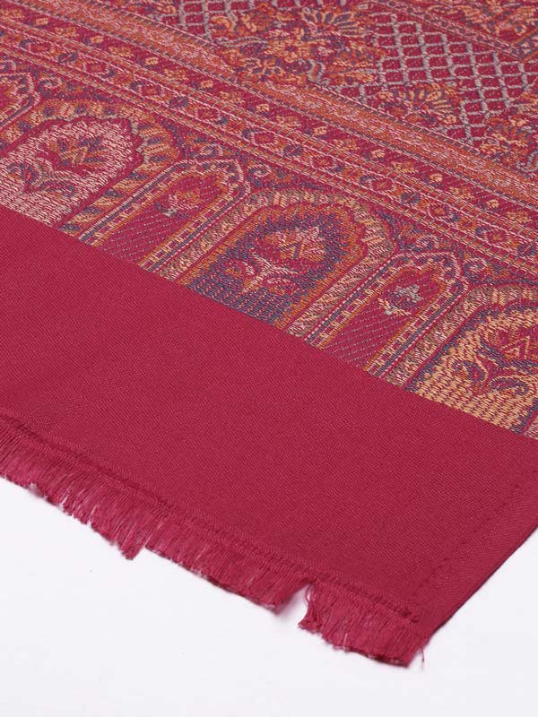 Women's Ghazal Antique Jamawar Shawl (Size: 101 X 203 CM)