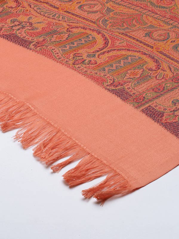 Women's Antique Jamawar Shawl (Size: 101 X 203 CM)
