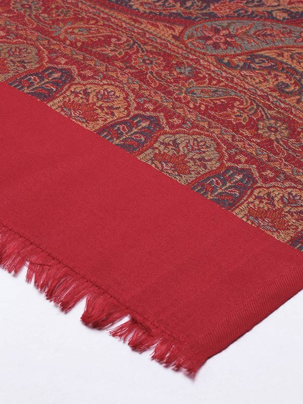 Women's Shahnaz Antique Jamawar Shawl (Size: 101 X 203 CM)