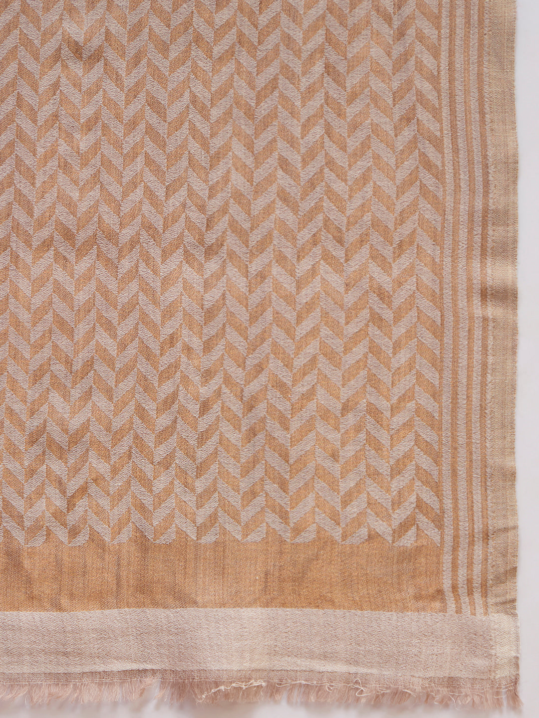 Women Gulrukh Zari Reversible Kaani Fine Wool Shawl