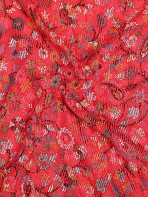 Women's Bahaar Kaani Wool Blend Kashmiri Shawl (Size 101X203 CM)