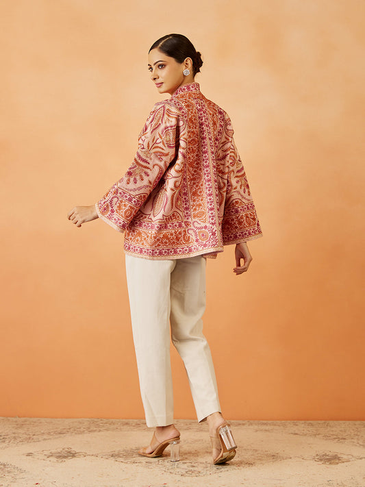 Nalki Embroidered Cape