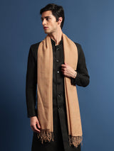 Pashmoda Men Rahmat Fine Wool Melange Stole (Size: 71x203 Cm)