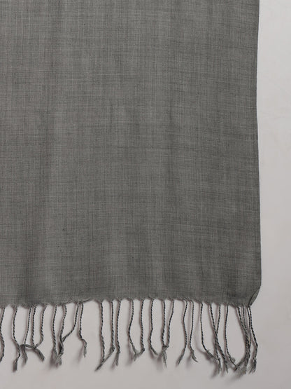 Pashmoda Men Rahmat Fine Wool Melange Stole (Size: 71x203 Cm)
