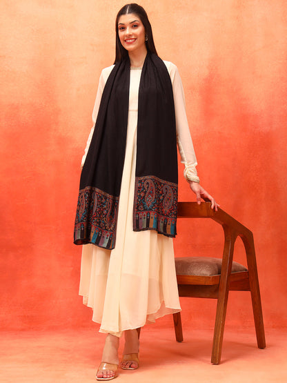 Pashmoda Women Gulpari Kaani Stole (Size : 71X203 CM)