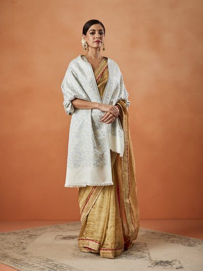 Pashmoda Women Rukhsaar Kaani Stole (Size : 71X203 CM)