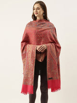 Women's Shahnaz Antique Jamawar Shawl (Size: 101 X 203 CM)