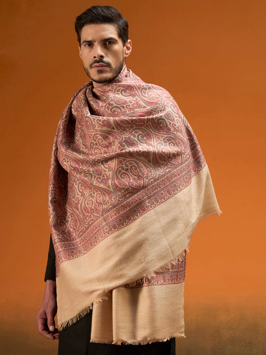 Men Regalis Reversible Kaani Zari Shawl