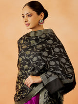 Pashmoda Women Rukhsaar Kaani Stole (Size : 71X203 CM)