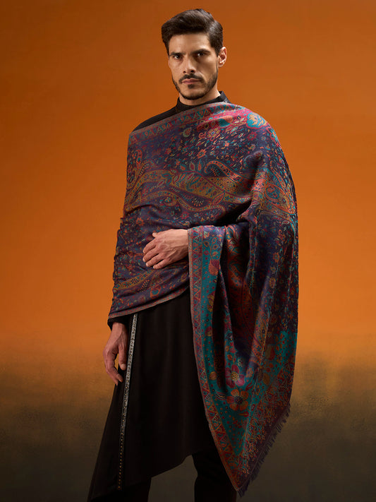 Men Grand Paisley Kaani Shawl