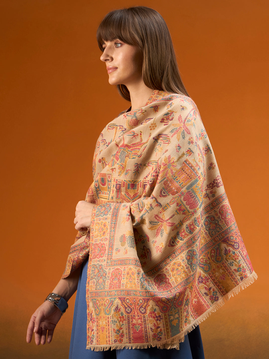 Women Caravan kaani stole Stole