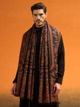Men Kaani Orchard Fine Wool Kaani Shawl