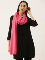 Women's zarif 100% Pure Wool Melange Stole (Size 71X203 CM)