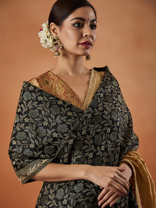 Pashmoda Women Rukhsaar Kaani Stole (Size : 71X203 CM)