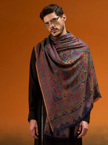 Men Grand Paisley Kaani Shawl