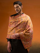Men Gulrukh Reversible Kaani Zari Shawl