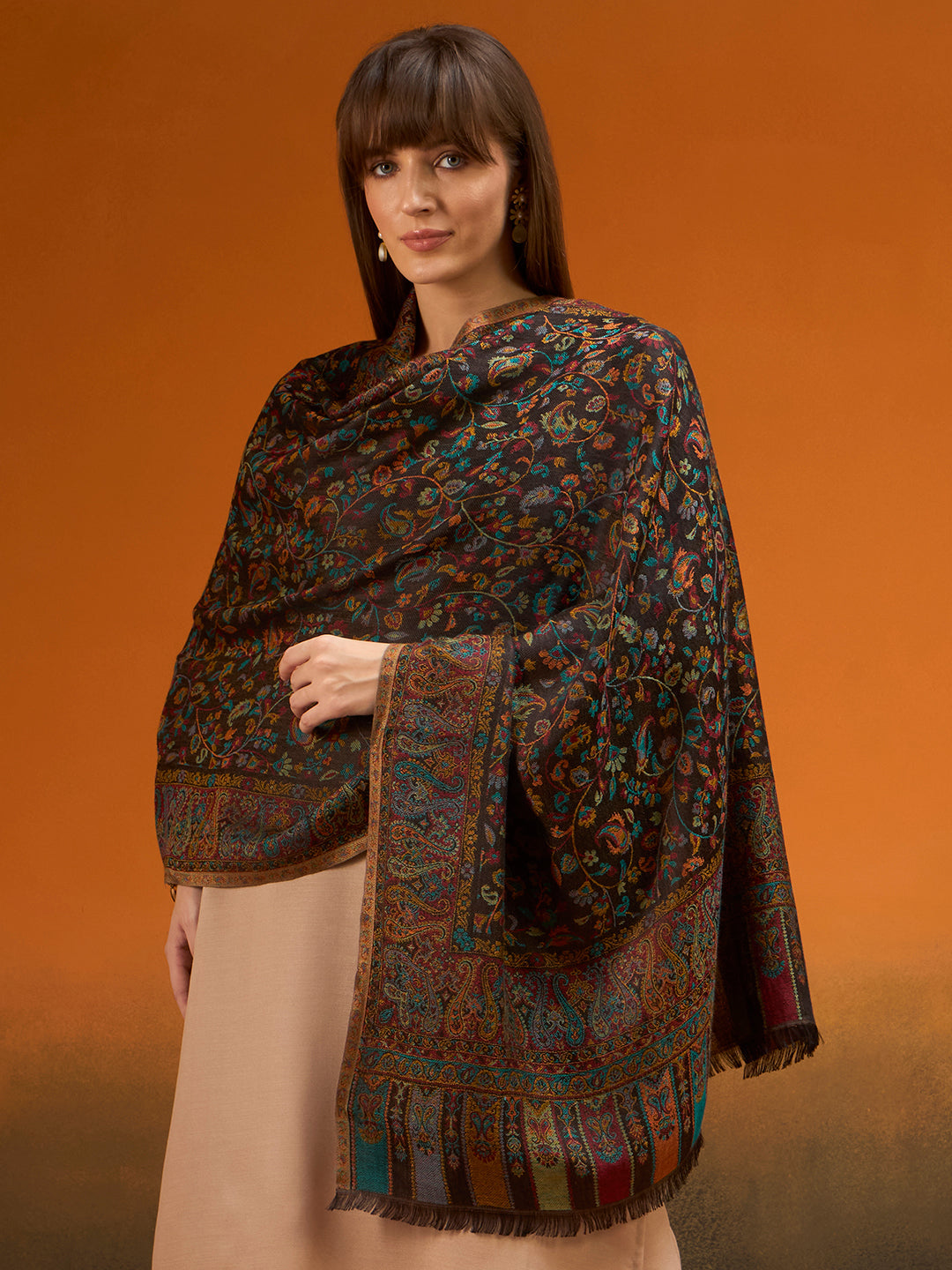 Women Imperial Royal botanica Kaani Stole