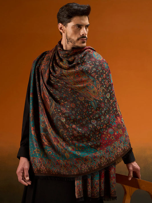 Men Grand Paisley Kaani Shawl