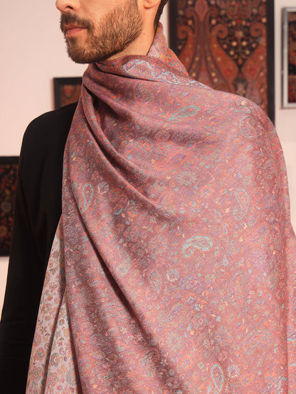 Pashmoda Men Mehrang Kaani Stole (Size : 71X203 CM)