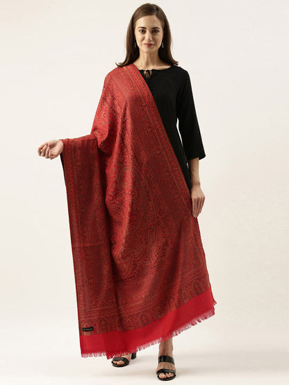 Women's Ghazal Antique Jamawar Shawl (Size: 101 X 203 CM)