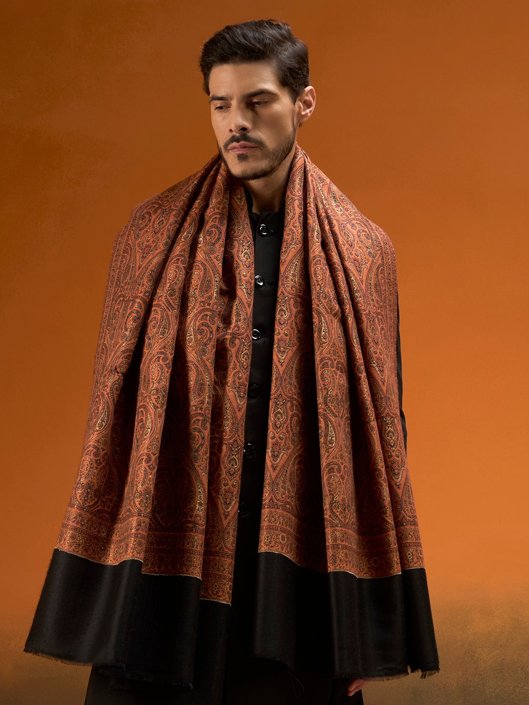 Men Regalis Reversible Kaani Zari Shawl