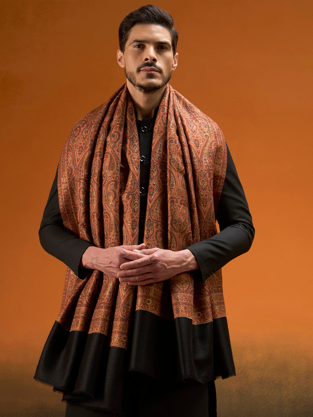 Men Regalis Reversible Kaani Zari Shawl