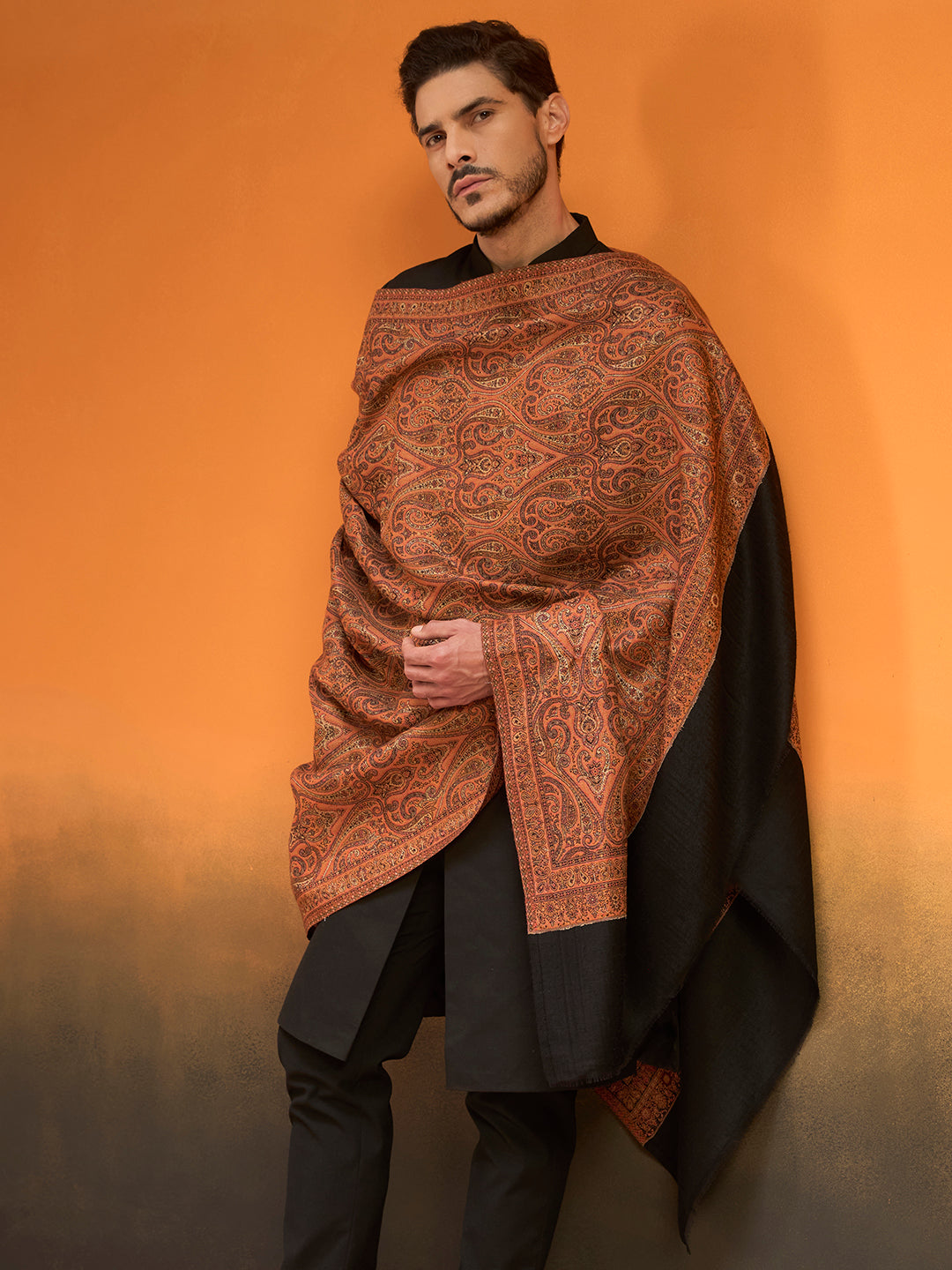 Men Regalis Reversible Kaani Zari Shawl