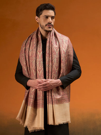 Men Regalis Reversible Kaani Zari Shawl