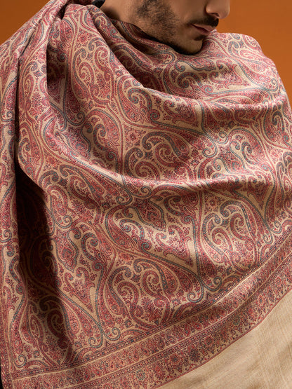 Men Regalis Reversible Kaani Zari Shawl