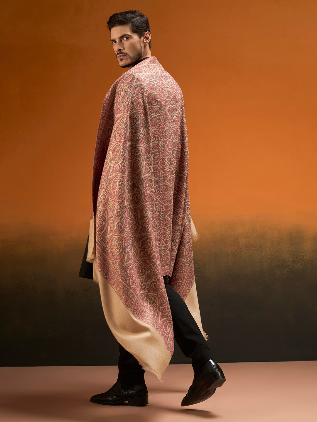 Men Regalis Reversible Kaani Zari Shawl