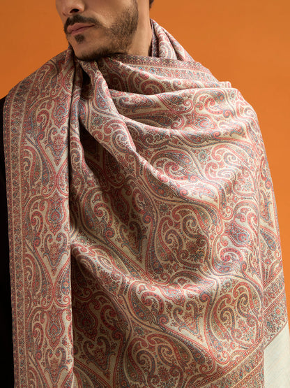 Men Regalis Reversible Kaani Zari Shawl