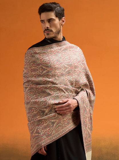Men Regalis Reversible Kaani Zari Shawl