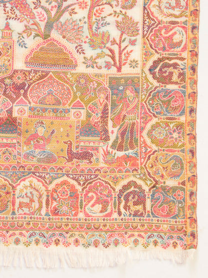 Men Shahi Manzar Fine Wool Kaani Shawl