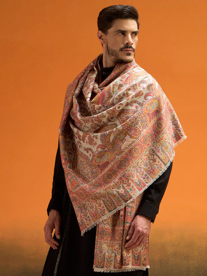 Men Royal gulistan Fine Wool Kaani Shawl