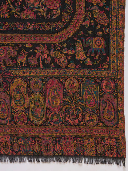 Men Kaani Orchard Fine Wool Kaani Shawl