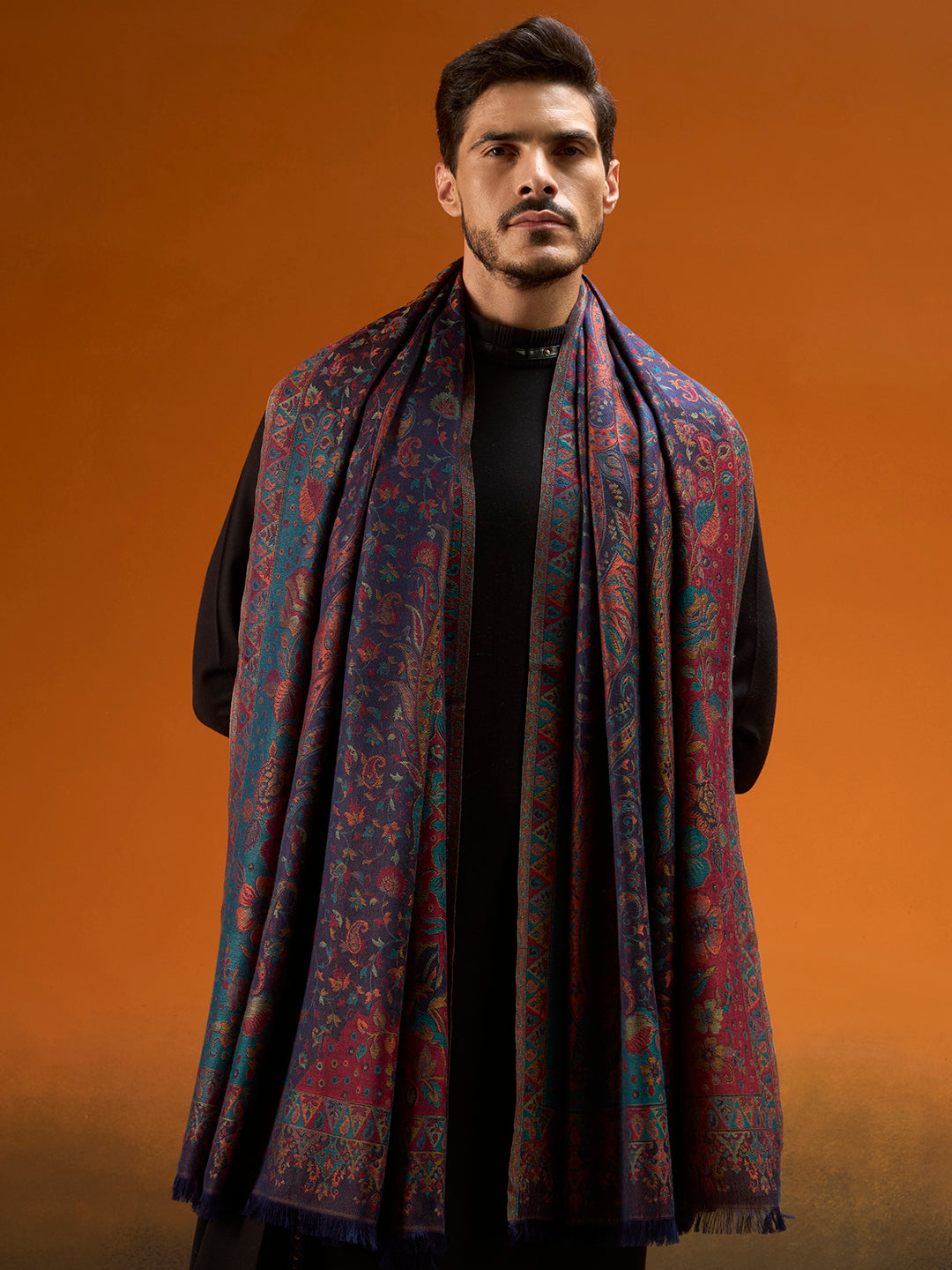 Men Grand Paisley Kaani Shawl