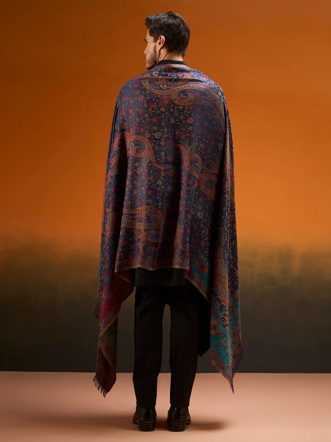 Men Grand Paisley Kaani Shawl