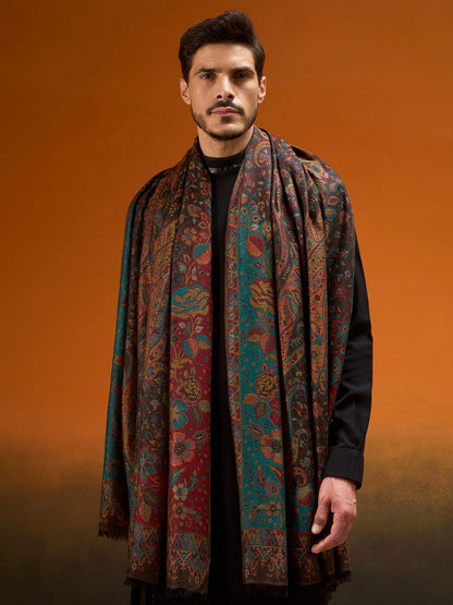 Men Grand Paisley Kaani Shawl