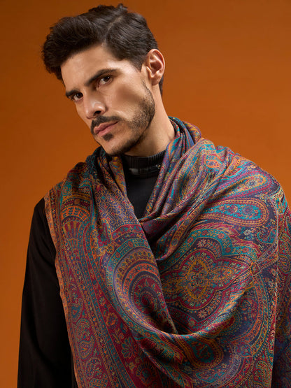 Men Grand Paisley Kaani Shawl