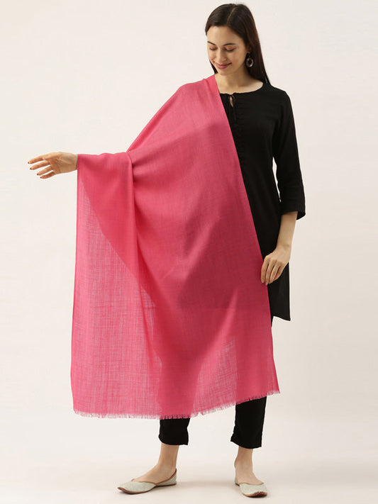 Women's zarif 100% Pure Wool Melange Stole (Size 71X203 CM)