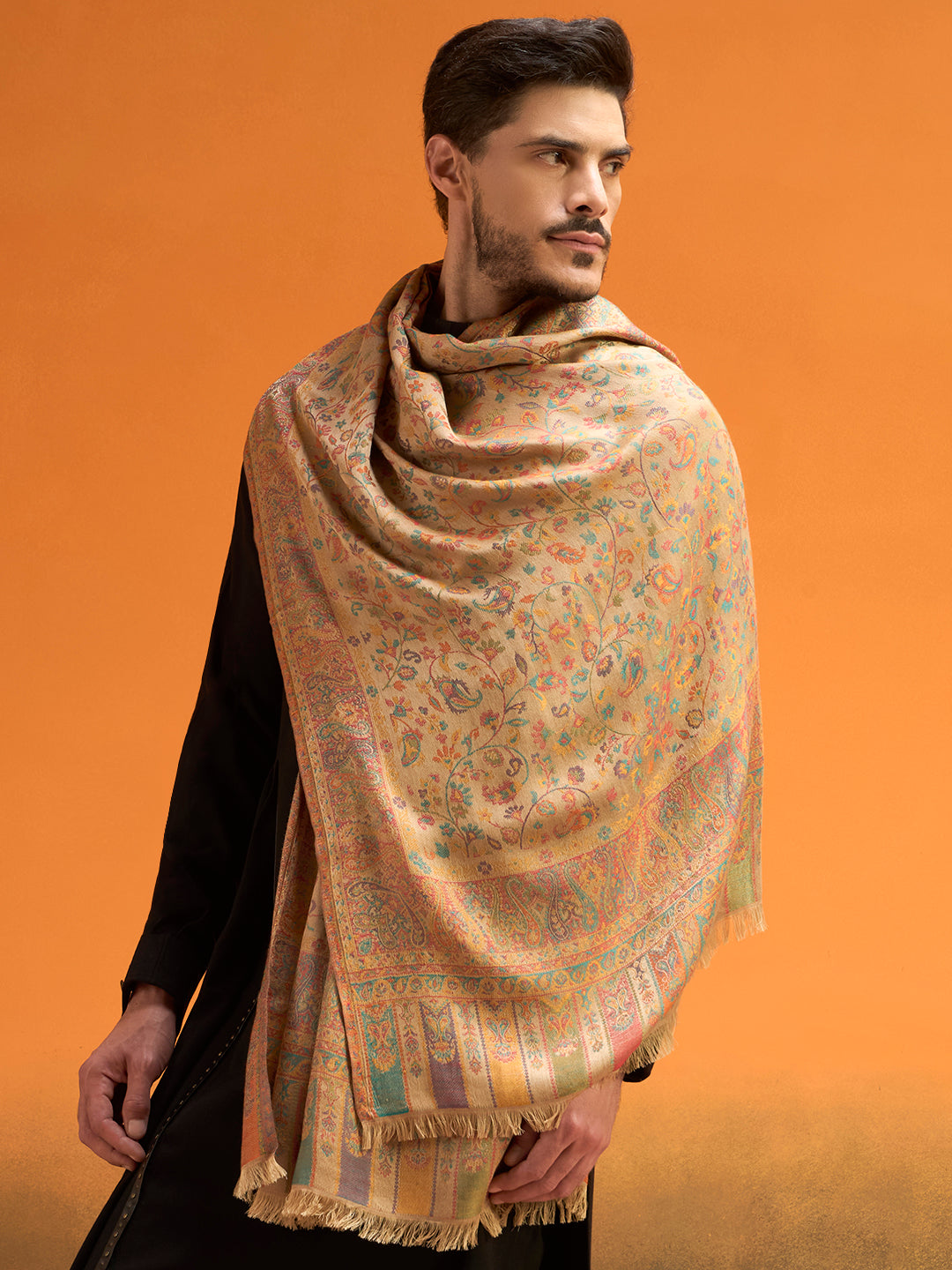 Men Royal botanica Kaani Stole