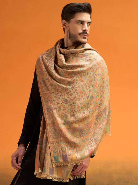 Men Royal botanica Kaani Stole