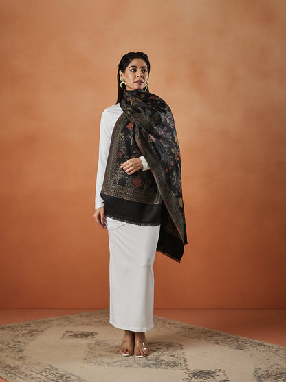 Pashmoda Women Nayab Kaani Stole (Size:  71X203 CM)