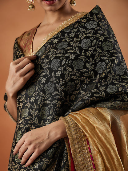 Pashmoda Women Rukhsaar Kaani Stole (Size : 71X203 CM)