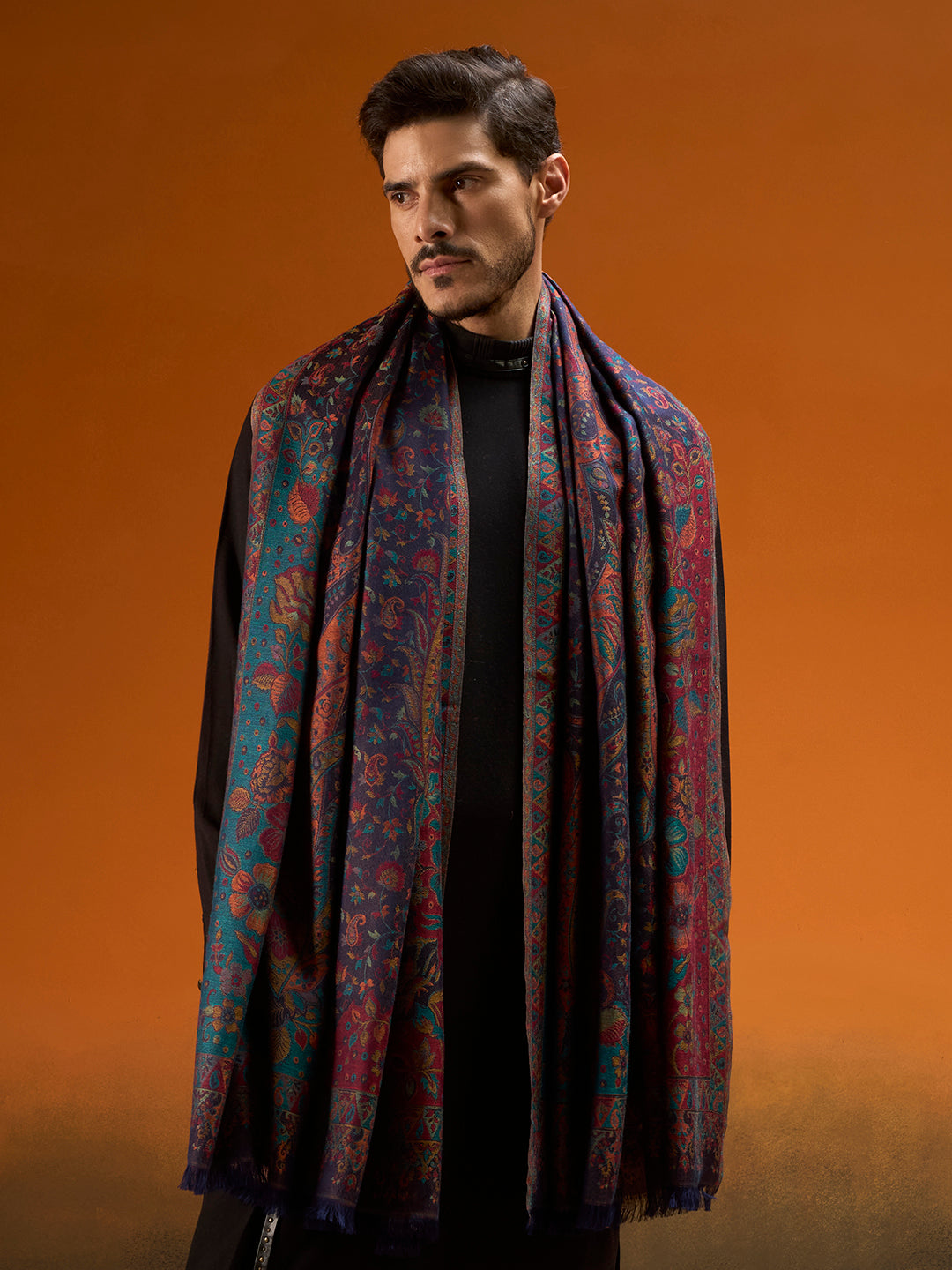 Men Grand Paisley Kaani Shawl