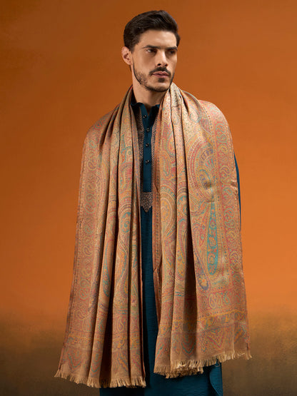 Men Grand Paisley Kaani Shawl