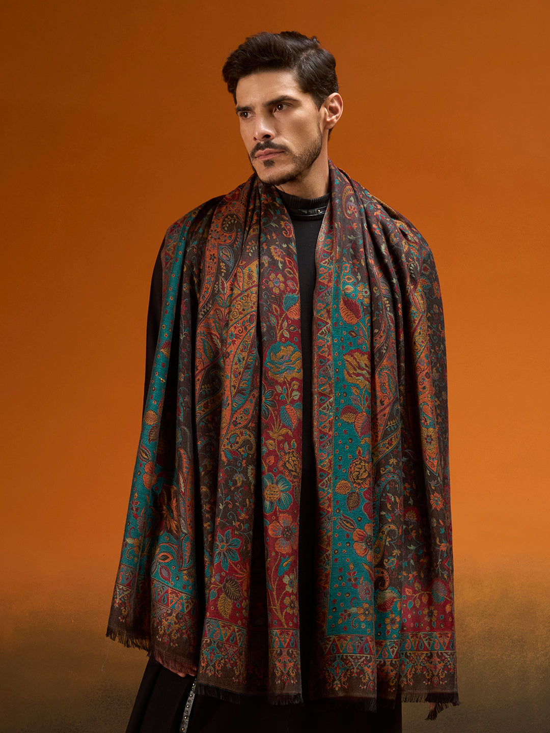 Men Grand Paisley Kaani Shawl
